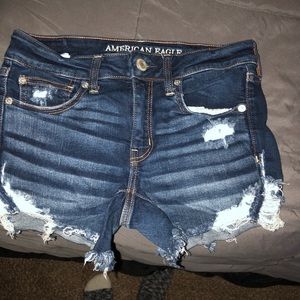 American Eagle Denim Midi Short